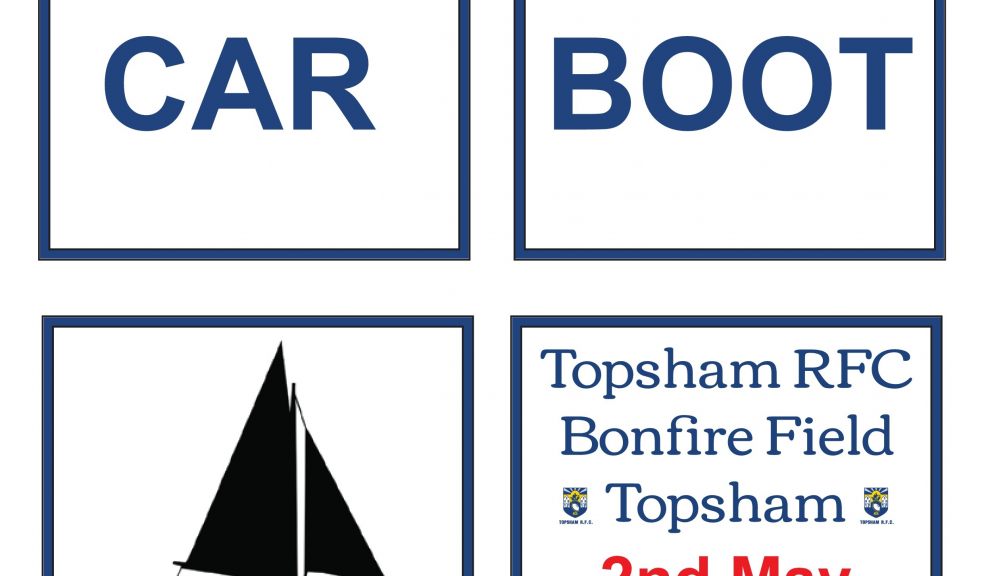 Topsham Rugby Club Car Boot Sales The Exeter Daily